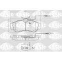 Front brake pad set SASIC - 6210007