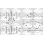 Front brake pad set SASIC - 6214017
