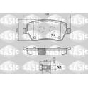 Front brake pad set SASIC - 6214051