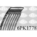 Poly V-riem SASIC - 6PK1778