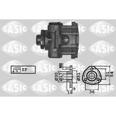 Pompe hydraulique (direction) SASIC - 7076031