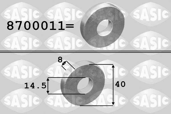 Washer, crankshaft pulley