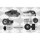 Zahnriemensatz-mit-Wasserpumpe SASIC - 3900005