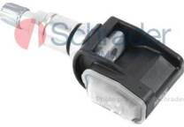 Sensor de roda, sistema de controlo da pressão dos pneus