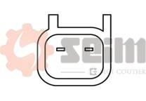 Interrupteur Feu Marche Arrière Febi-Bilstein 36102 - Compatible Volvo V50, V70, S60 - Aluminium