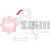 Durite de turbocompresseur SEIM - 981528
