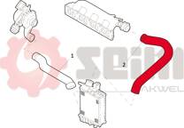 Durite de turbocompresseur