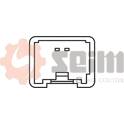 Interruptor, comando da embraiagem (regulador da velocidade) SEIM - CS147