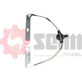 Window regulator, Front SEIM - 902026