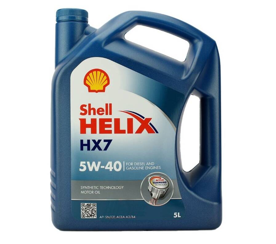 Engine Oil HELIX HX7 5W40 - 5 Liters