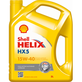 Motoröl HELIX HX5 15W40 - 5 Liter SHELL - 550046286