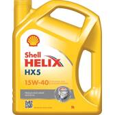 Óleo do motor HELIX HX5 15W40 - 5 Litros SHELL - 550046286