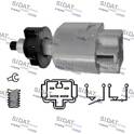 Interruptor luces freno SIDAT-FISPA - 5.140084
