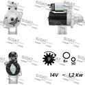 Motor de arranque SIDAT-FISPA - S12BH0091