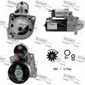 Startmotor SIDAT-FISPA - S12BH0030A2