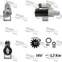 Startmotor SIDAT-FISPA - S12BH0470
