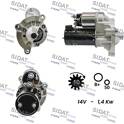 Startmotor SIDAT-FISPA - S12VA0433A2