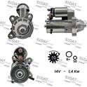 Startmotor SIDAT-FISPA - S12VS0054A2
