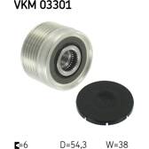 Alternator pulley SKF - VKM 03301