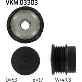 Alternator pulley SKF - VKM 03303
