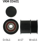 Alternator pulley SKF - VKM 03401