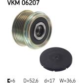 Alternator pulley SKF - VKM 06207