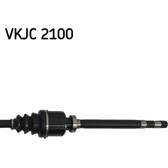 Árbol de transmisións (nueve) SKF - VKJC 2100