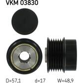 Belt Pulley, alternator SKF - VKM 03830