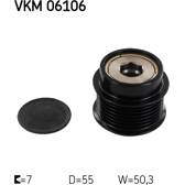 Belt Pulley, alternator SKF - VKM 06106