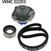 Bomba de agua + kit correa distribución SKF - VKMC 02203