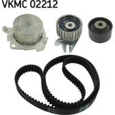 Bomba de agua + kit correa distribución SKF - VKMC 02212