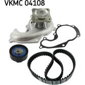 Bomba de agua + kit correa distribución SKF - VKMC 04108