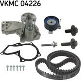 Bomba de agua + kit correa distribución SKF - VKMC 04226