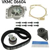 Bomba de agua + kit correa distribución SKF - VKMC 06604