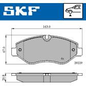 Bremsbeläge vorne SKF - VKBP 80089