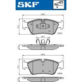Bremsbeläge vorne SKF - VKBP 80399
