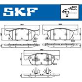 Bremsbeläge vorne SKF - VKBP 80433 A