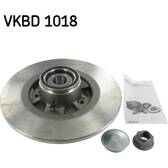 Bremsscheibe (pro Einheit) SKF - VKBD 1018