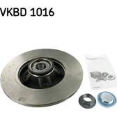 Bremsscheibe (pro Einheit) SKF - VKBD 1016