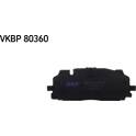 Bromsbelägg fram SKF - VKBP 80360