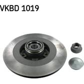 Bromsskiva (per enhet) SKF - VKBD 1019