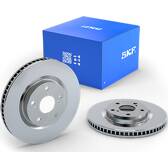 Sats om 2 bromsskivor SKF - VKBD 80189 V2