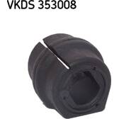 Bronzina cuscinetto, Barra stabilizzatrice SKF - VKDS 353008