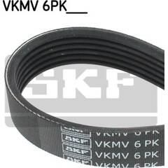 Courroie d'accessoire SKF - VKMV 6PK1740