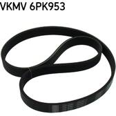 Courroie d'accessoire SKF - VKMV 6PK953