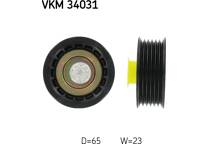 Deflection/Guide Pulley, V-ribbed belt