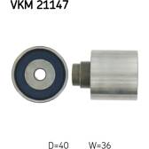 Deflection Pulley/Guide Pulley, timing belt SKF - VKM 21147