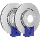 Juego de 2 discos de freno SKF - VKBD 80127 V2