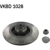 Disco de freno (por unidad) SKF - VKBD 1028