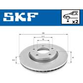 Jeu de 2 disques de frein SKF - VKBD 80029 V2